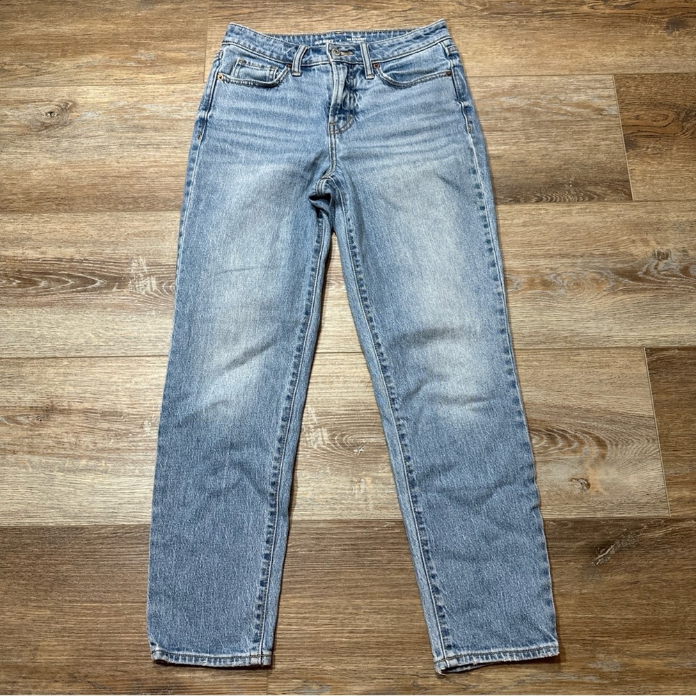 Old Navy Light Blue Straight Leg Jeans